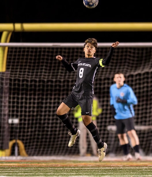 Leaping To Greatness: Junior Superstar Servando “Junior” Moreno rises to the occasion.
