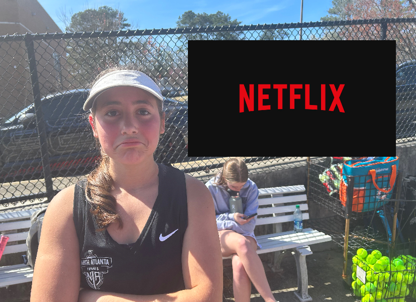 Junior Ana Pinho is sad over the downfall of Netflix