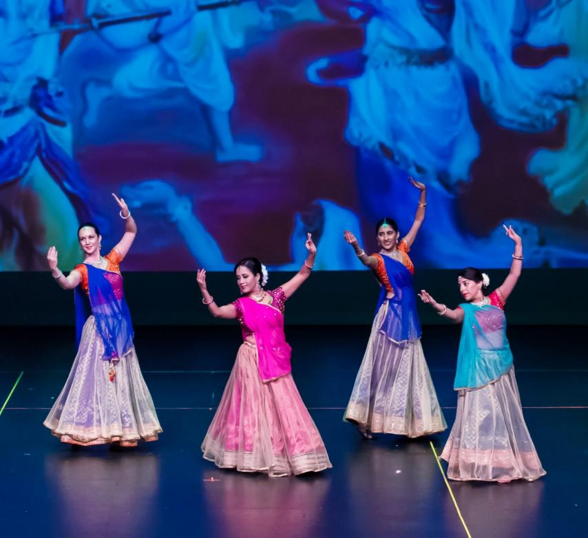 Asian Arts Await: Students at NAHS prepare for the first ever Asian Arts performance. 