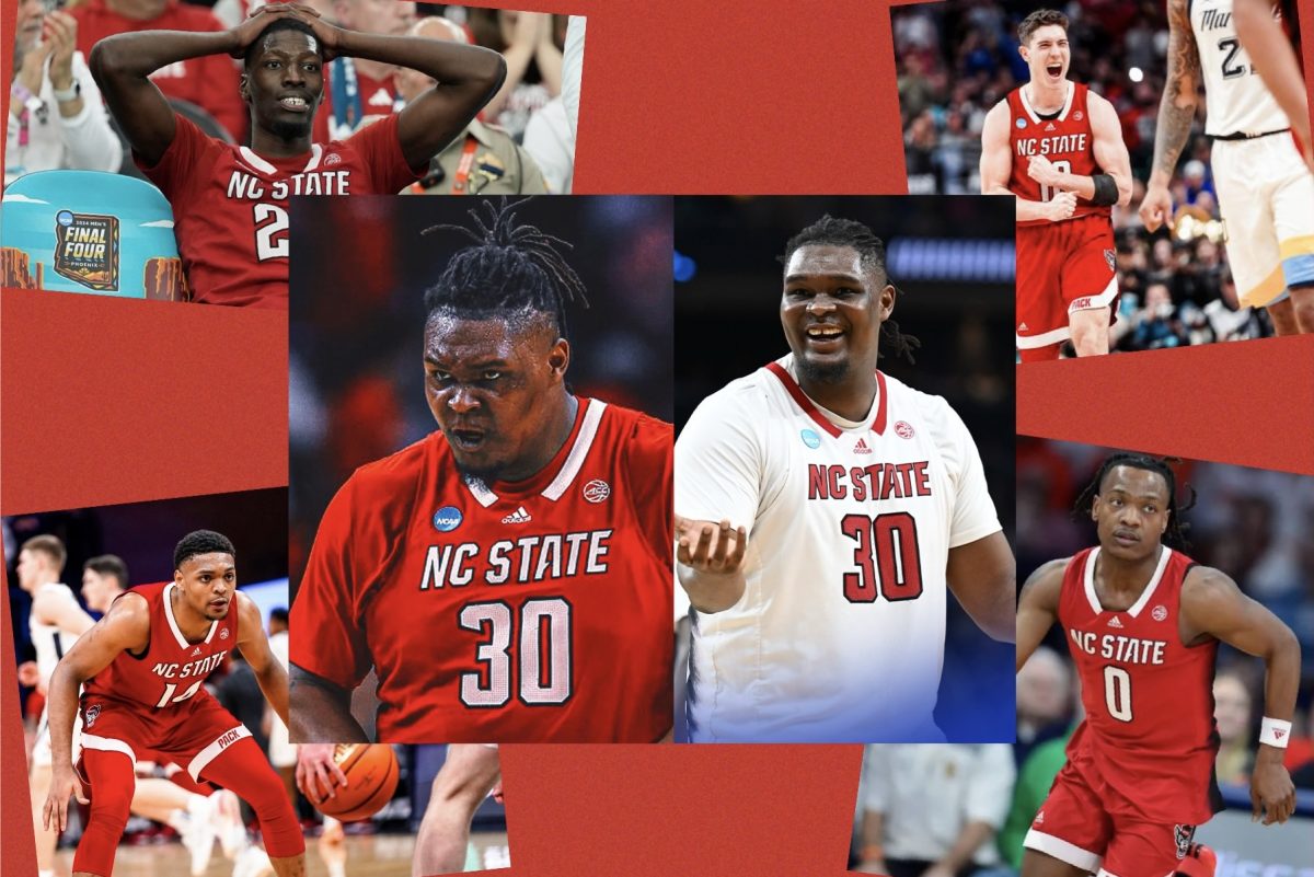 The NC State Wolfpack weren’t supposed to be in the NCAA tournament. But a suprise ACC tournament win gave them the 11th seed in the South region, and their deep NCAA run to the Final Four in Phoenix stunned critics and fans alike.