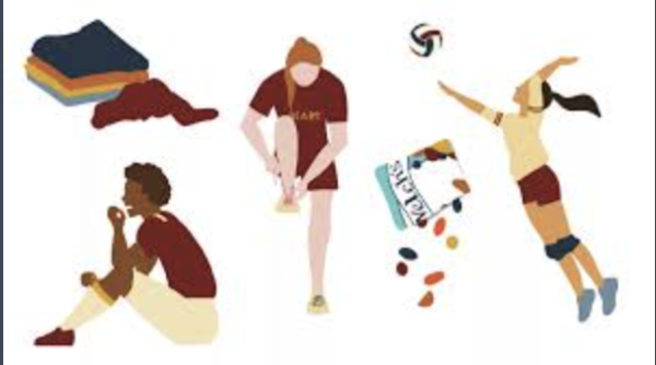 North Atlanta athletes often indulge in pre-game rituals
