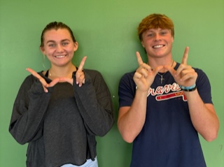 Dubs all around—congratulations to our Athletes of the Week, Eleni Karagiannis and Weston Goodman!