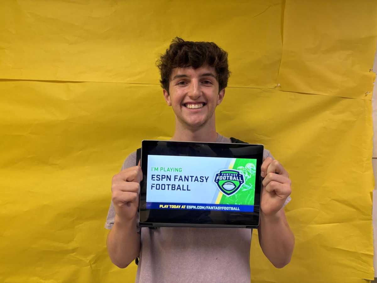 Graham Overby is nothing but smiles when it comes to fantasy football.