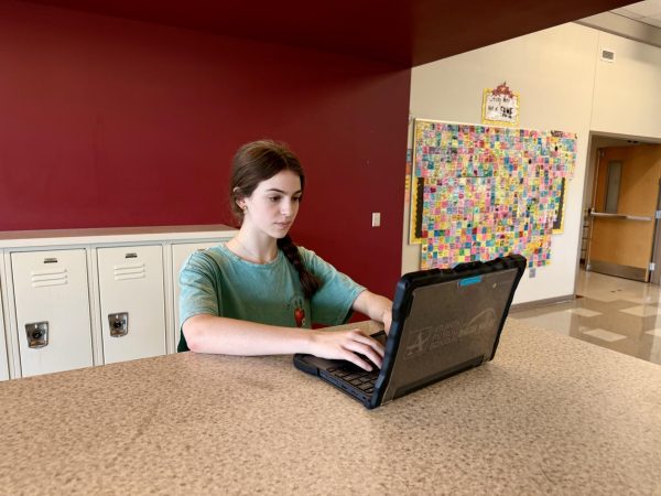Locking In : Sophomore Ansley Fiftal, a Westminster transfer, is locked in on adjusting to her new agenda. 