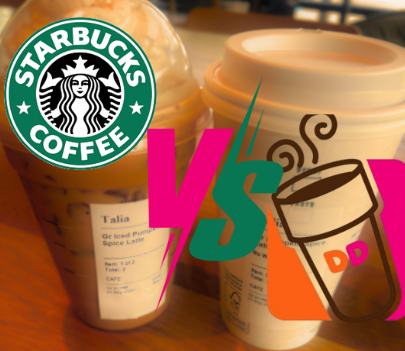 Starbucks vs. Dunkin : The classic coffee shop rivalry