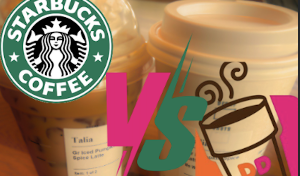 Starbucks vs. Dunkin : The coffee shop rivalry