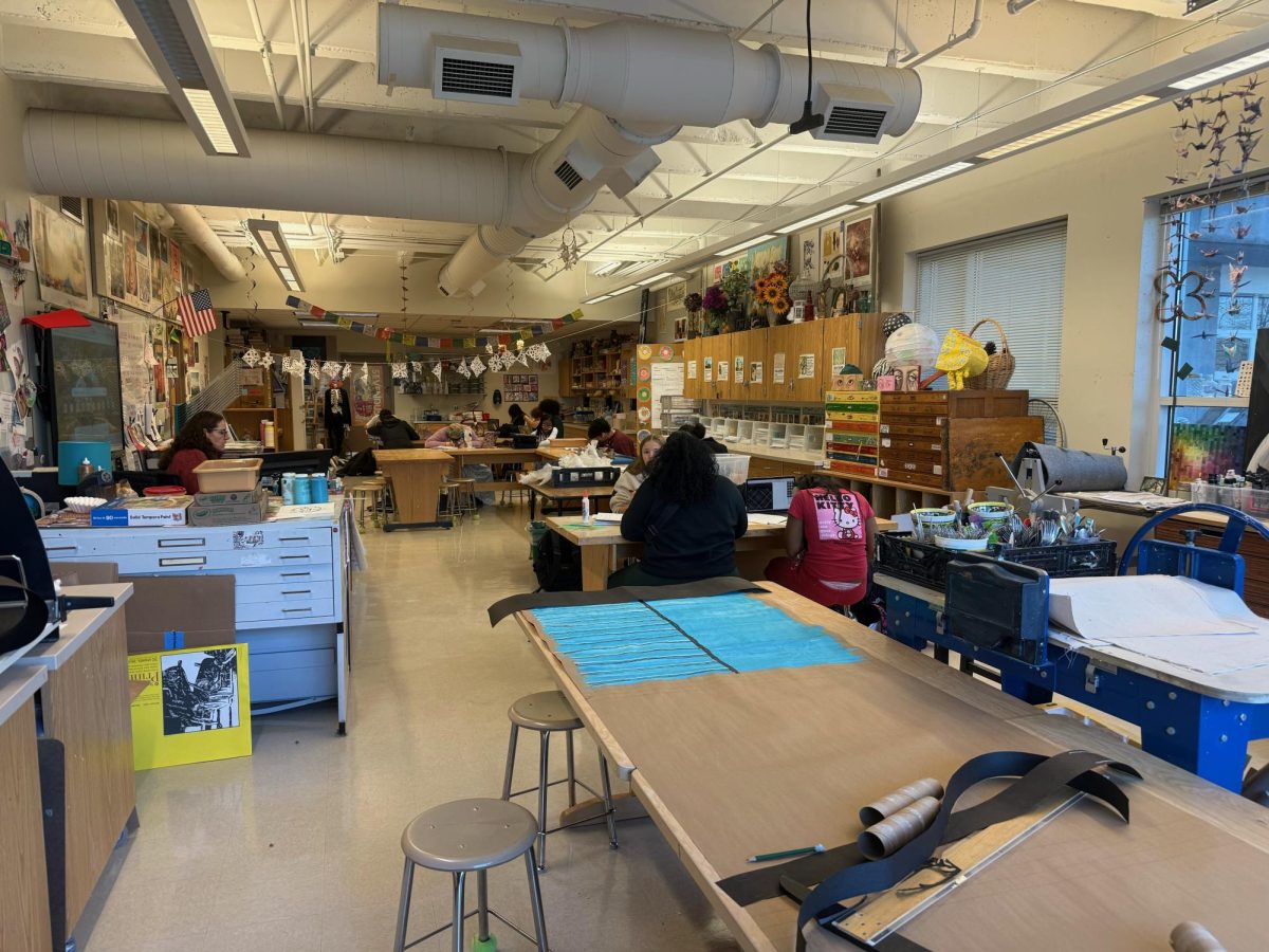 Behind the Scenes: Art students working to bring the French Quarter to the North Atlanta atrium