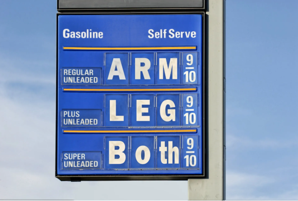 As gas prices soar, filling the tank may mean emptying the soul.